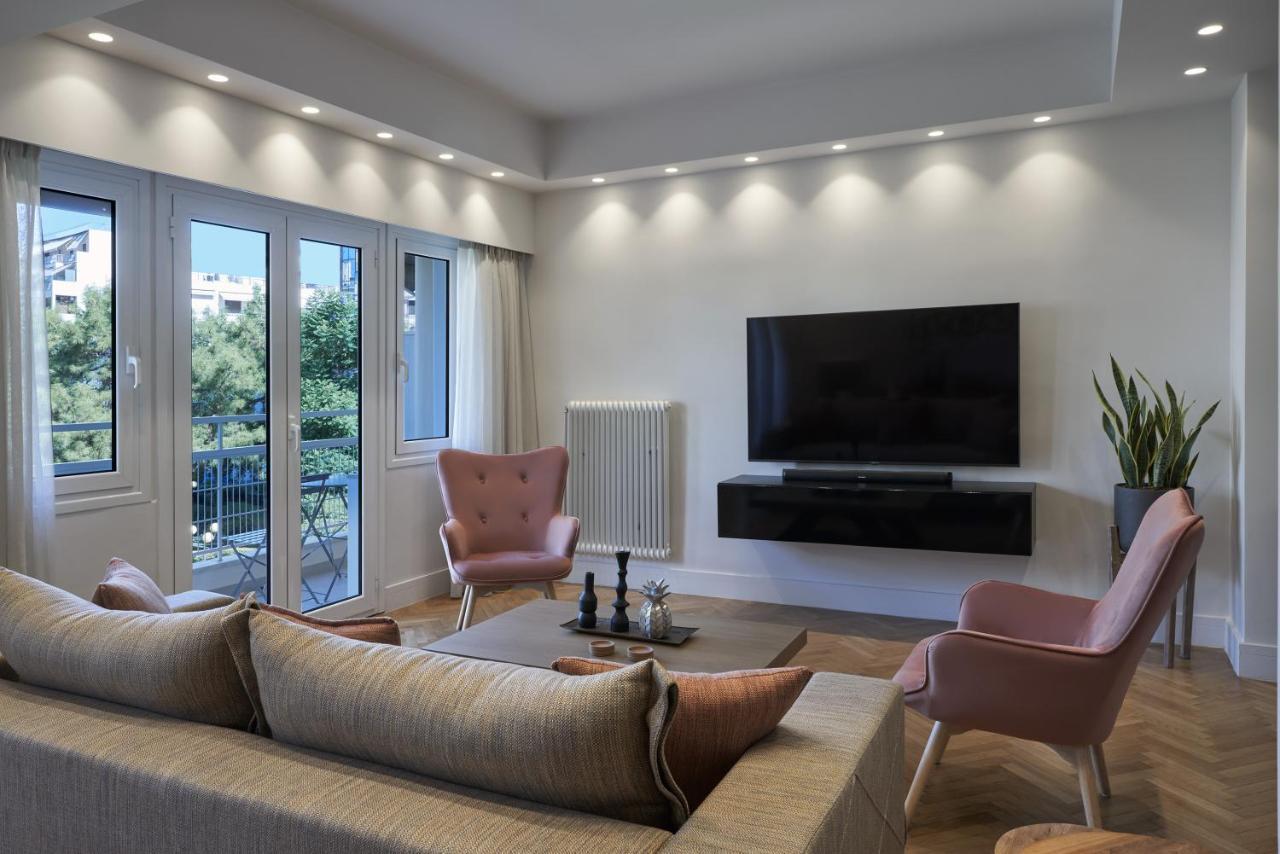 Urban Heights 3Bd Apt, Next To Hilton Athen Exterior foto