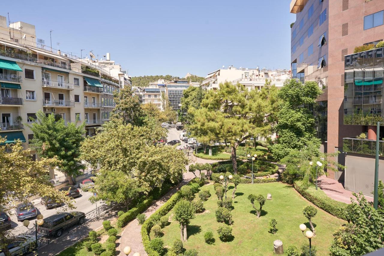 Urban Heights 3Bd Apt, Next To Hilton Athen Exterior foto